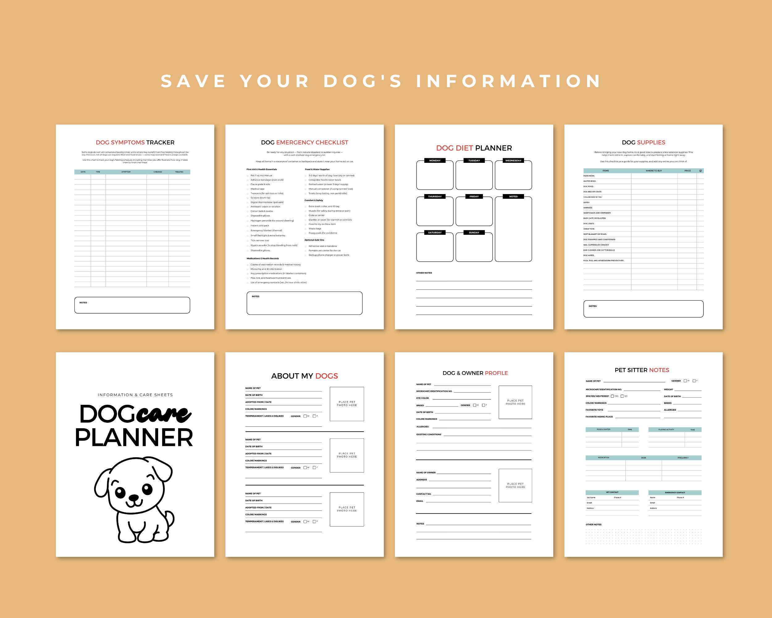 Pet Planner Bundle - Image 3